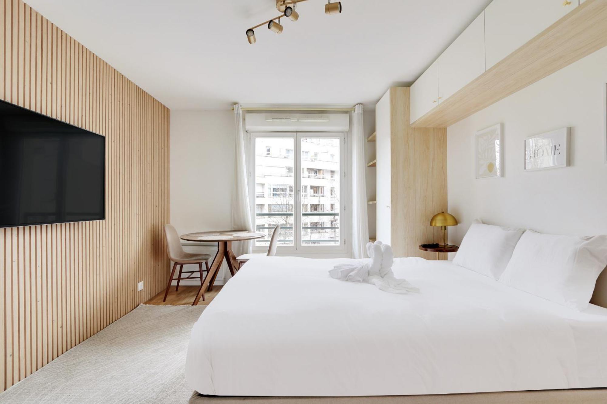 Lovely Studio In Париж Экстерьер фото